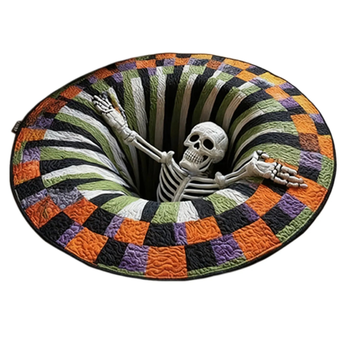 Halloween Illusion Doormat – Looks 3D, Feels Cozy