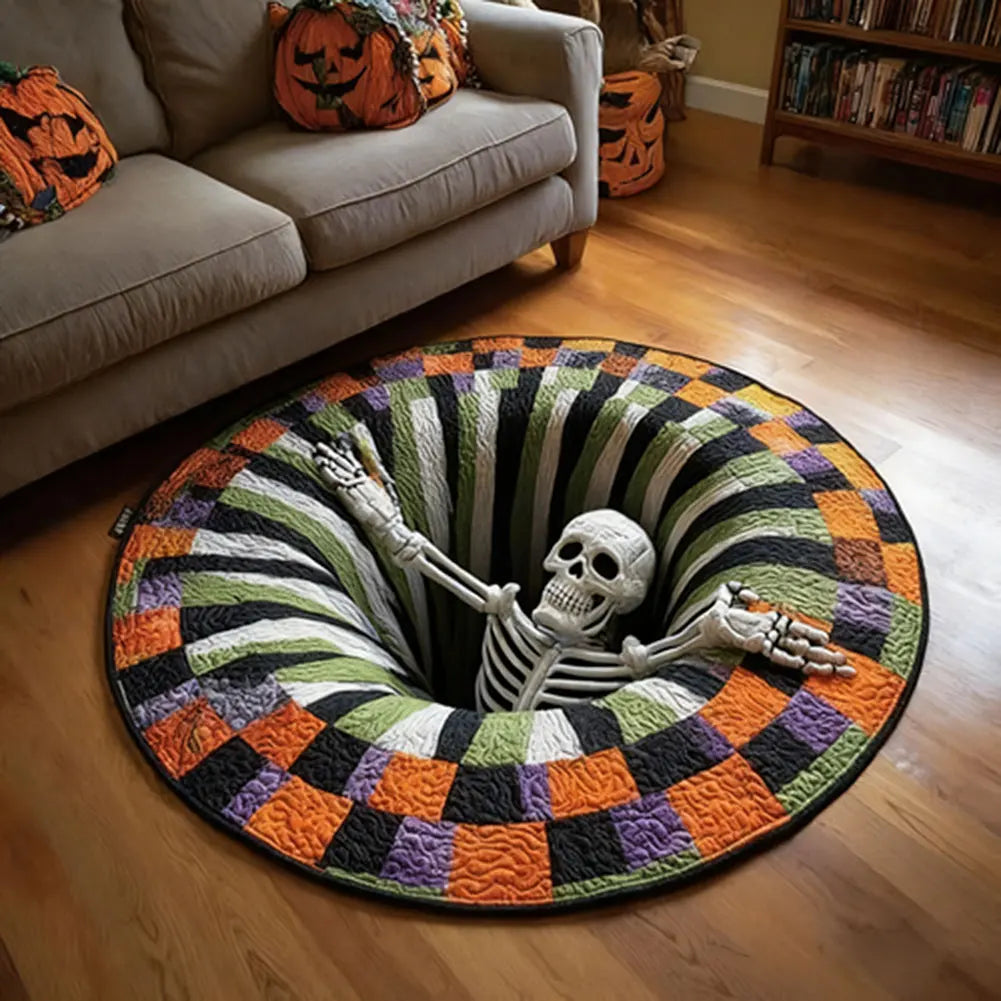 Halloween Illusion Doormat – Looks 3D, Feels Cozy